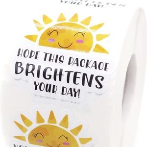 HOST PICK☀️50 Hope this package brightens your day stickers